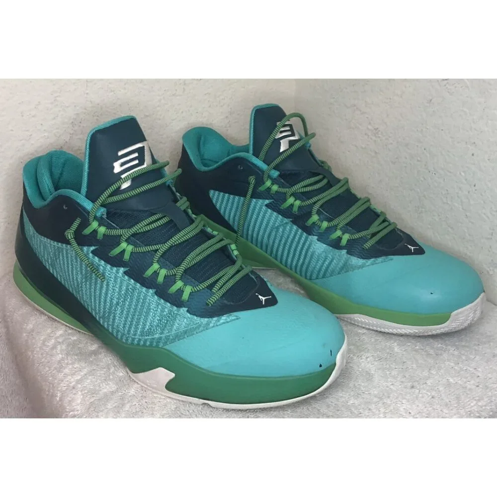 Jordan CP3 VIII Blue 2014 Basketball Shoes Sneakers Low-Top Size 13 684855-413